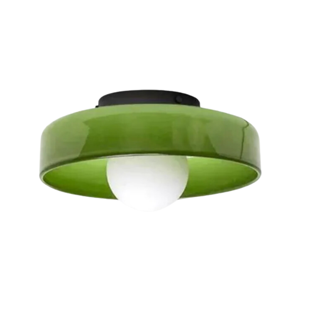 Rund Taklampe med Stilleggende Funksjonalitet - LumiSphere | Luvikno