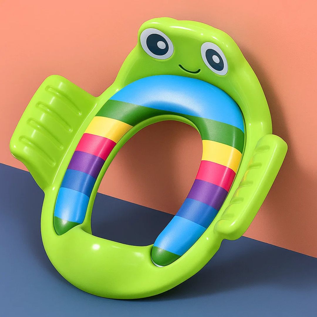 TrainEase | Bærbar Potty Sete – Sikker Skli‑Fri Design – Enkel Rengjøring Plastikk – Kompakt Reise Løsning for Potty Trening Småbarn Luvikno