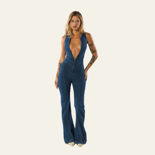 Luvik | Muotoonmuotoilevat Denim Haalarit