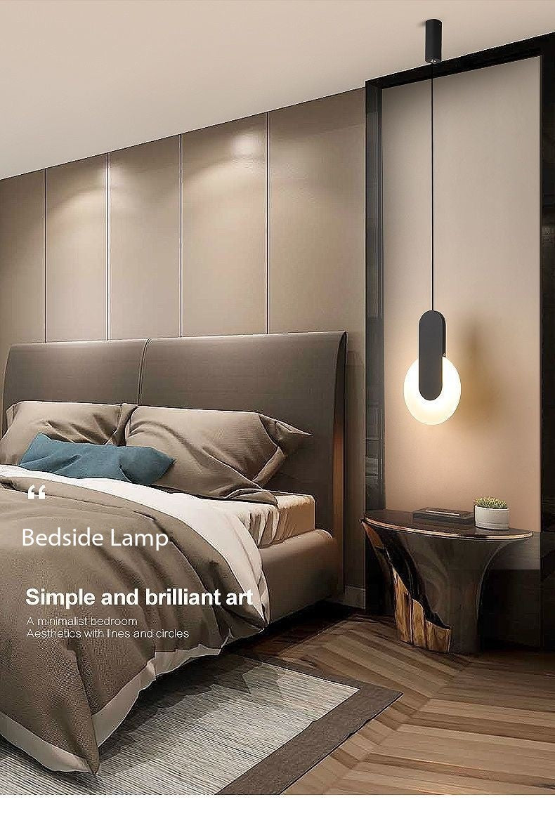 Moderne Minimalistisk Sengside Pendellampe Luvikno
