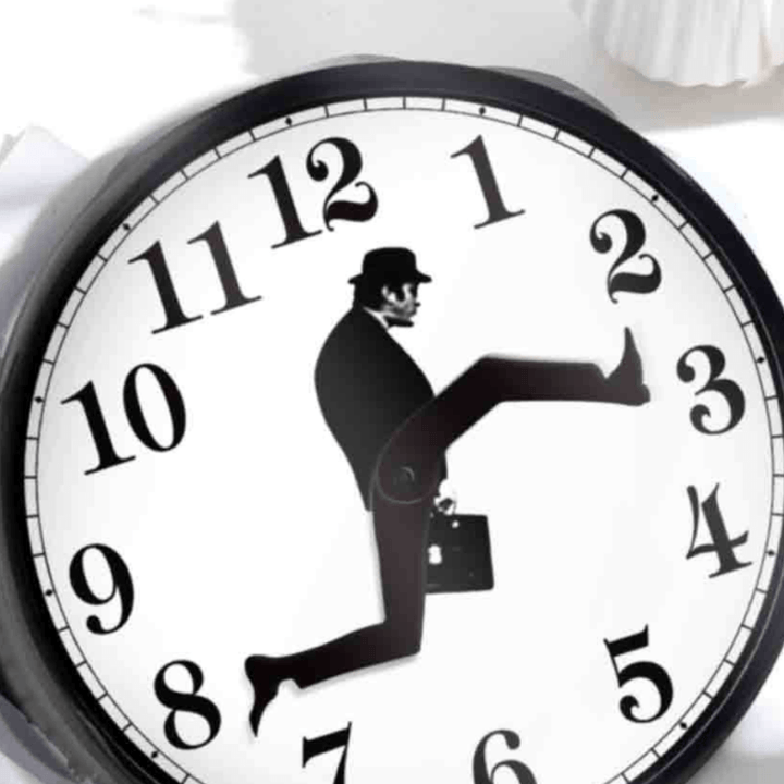 Ministry of Silly Walks Clock | Luvikno