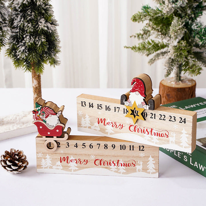 God jul Tre Mobil Santa Claus Kalender Ornament | Luvikno