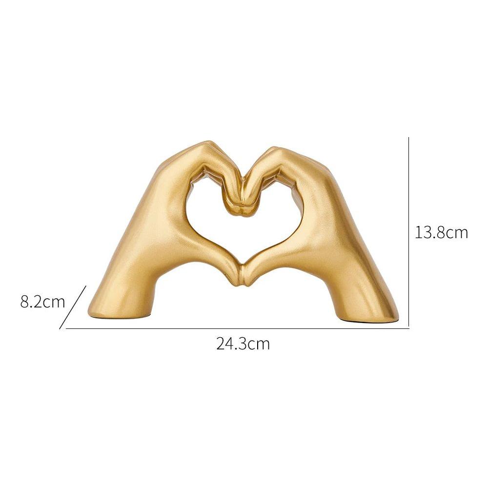 Love Hands - Estetisk Hjertehender Romdekor | Luvikno