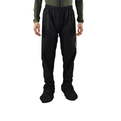 Luvik | Miesten moottoripyörä sadejakku vesitiivis - Heijastava musta/vihreä S-2XL