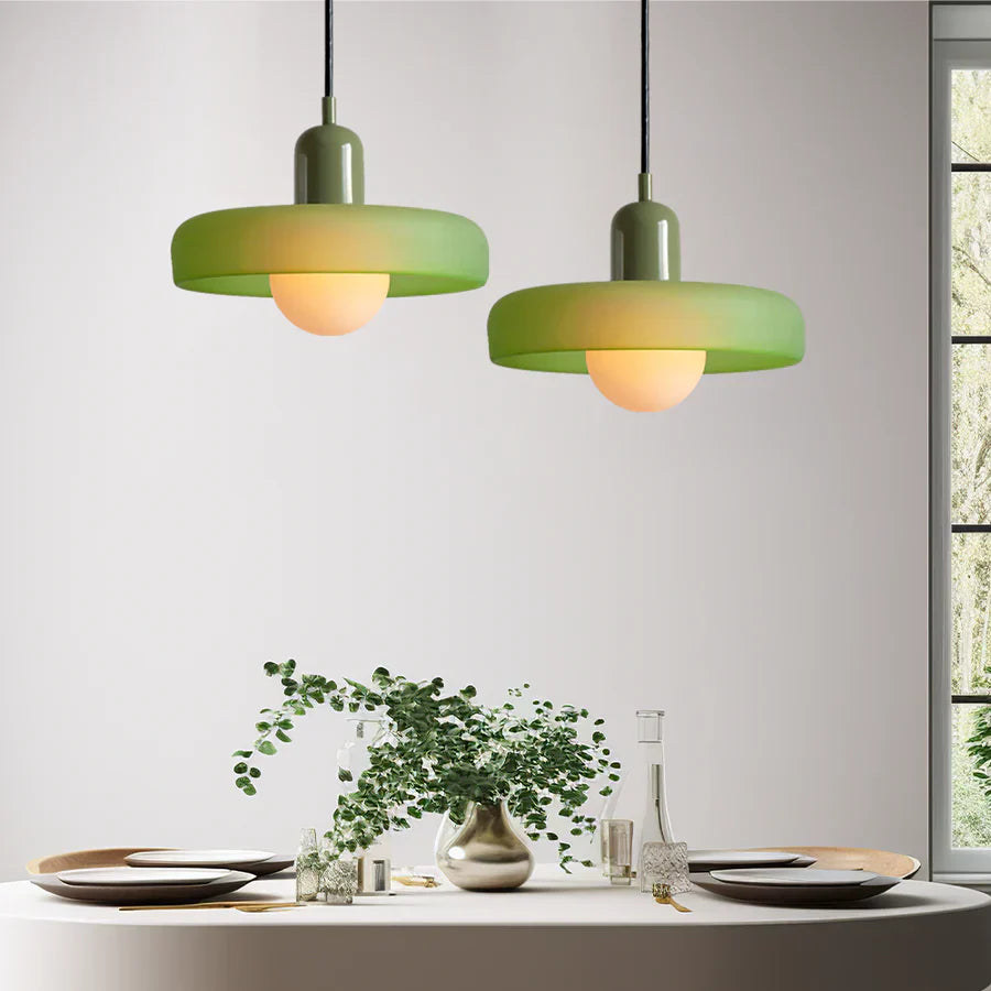 NORDICGLASS TAKHENGENDE LAMPE - ELEGANT SKANDINAVISK BELYSNING FOR ALLE ROM | Luvikno