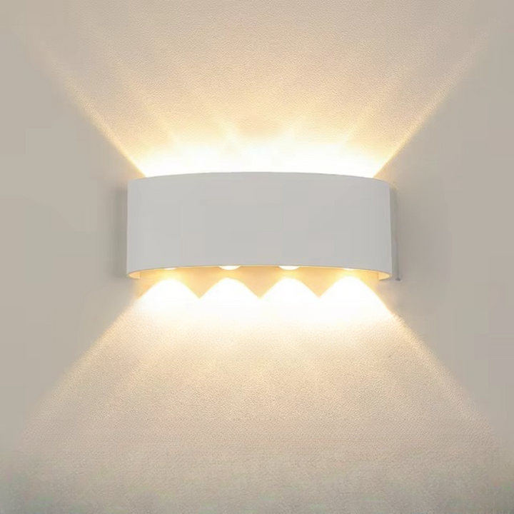Moderne LED Vegglampe - Allsidig Innendørs Belysningsarmatur 4W, 6W, 8W Luvikno