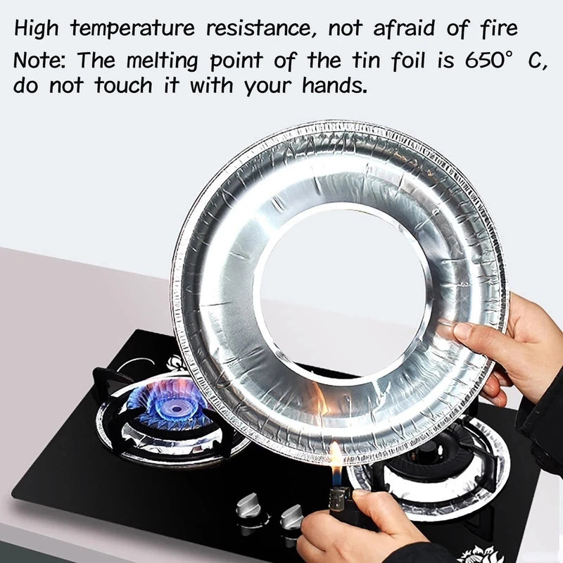 Gassovn Aluminiumsfolie Pad | Luvikno