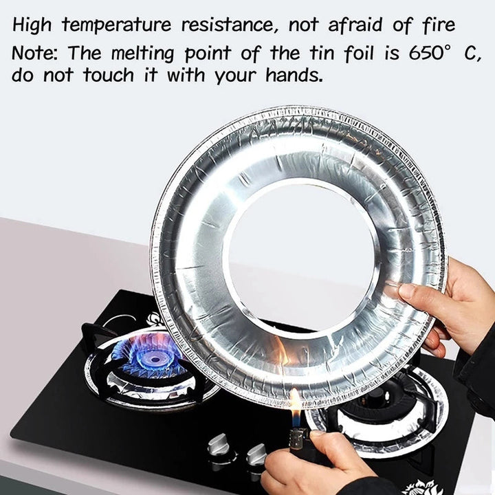 Gassovn Aluminiumsfolie Pad | Luvikno
