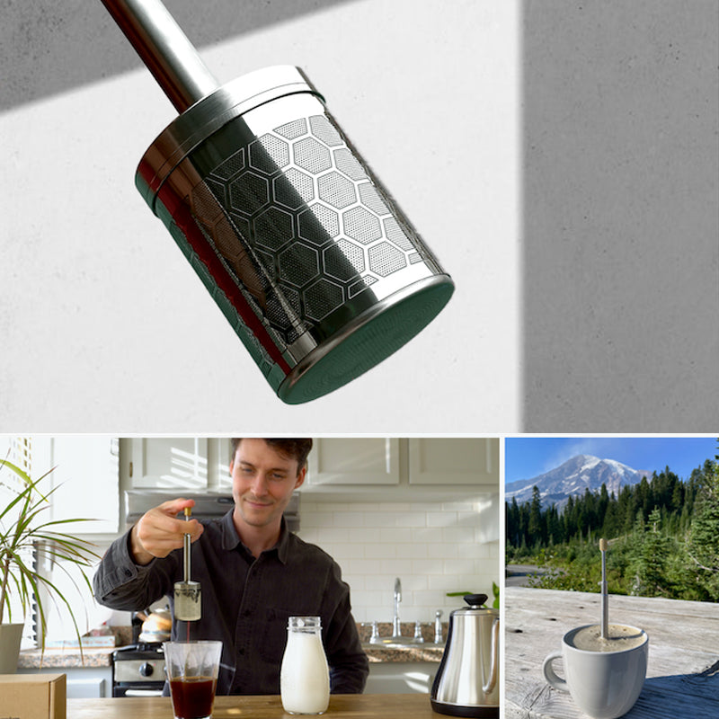Luvikno | Manuell kaffefilter laget av rustfritt stål