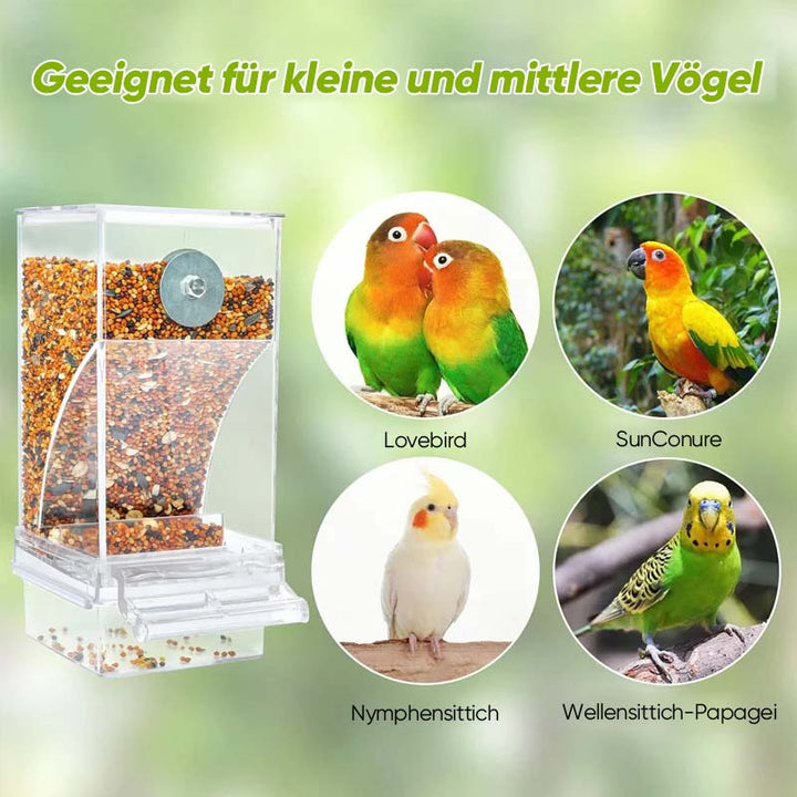 Automatisk, lekkasjesikker fuglebrett | Luvikno