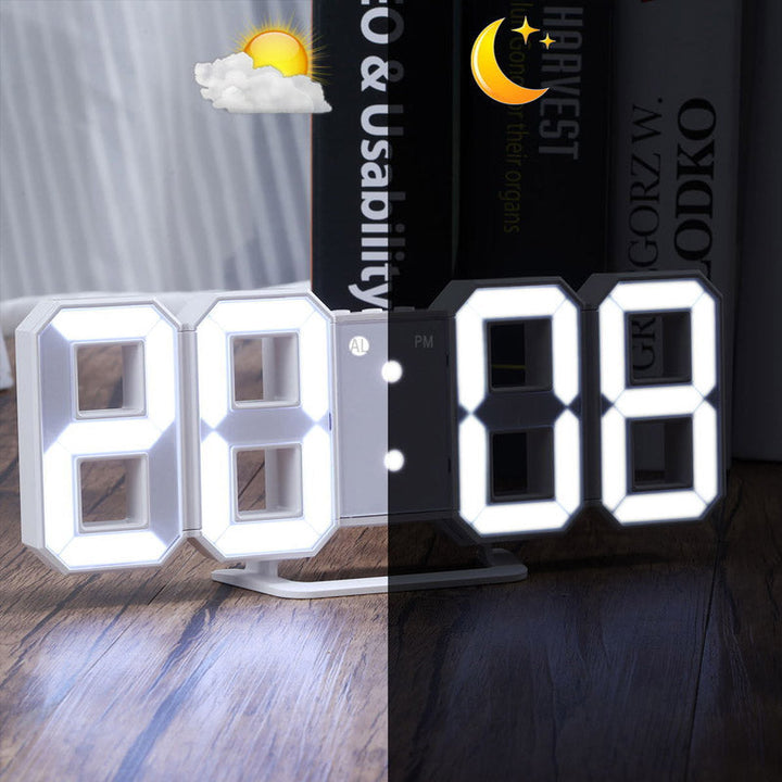 Luvikno | Intelligent 3D Digital Vekkerklokke