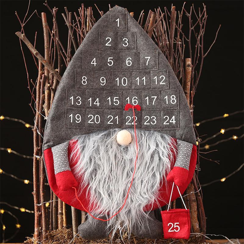 Nedtelling til jul Santa vedheng adventskalender | Luvikno