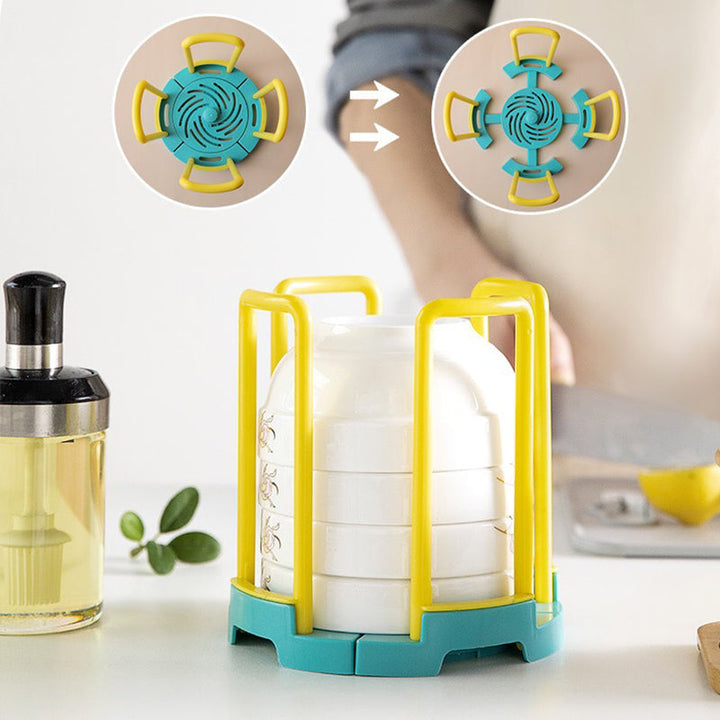 Bowl Plate Holder Drain Rack | Luvikno