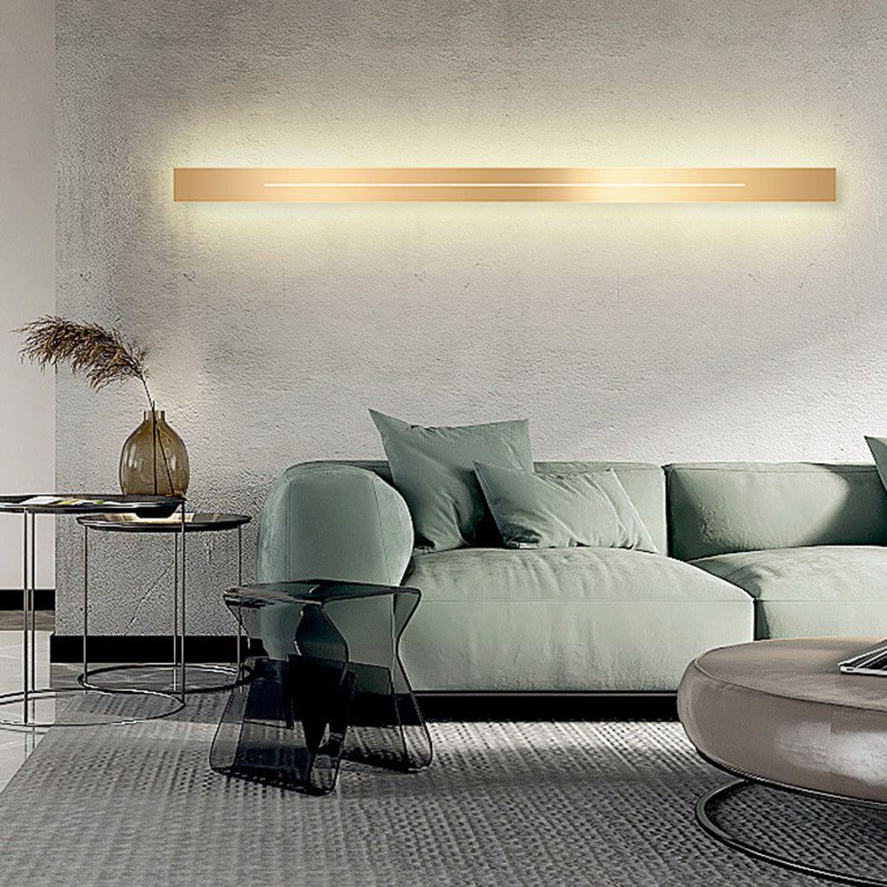 Moderne LED Vegglampe - LumièreGold | Luvikno