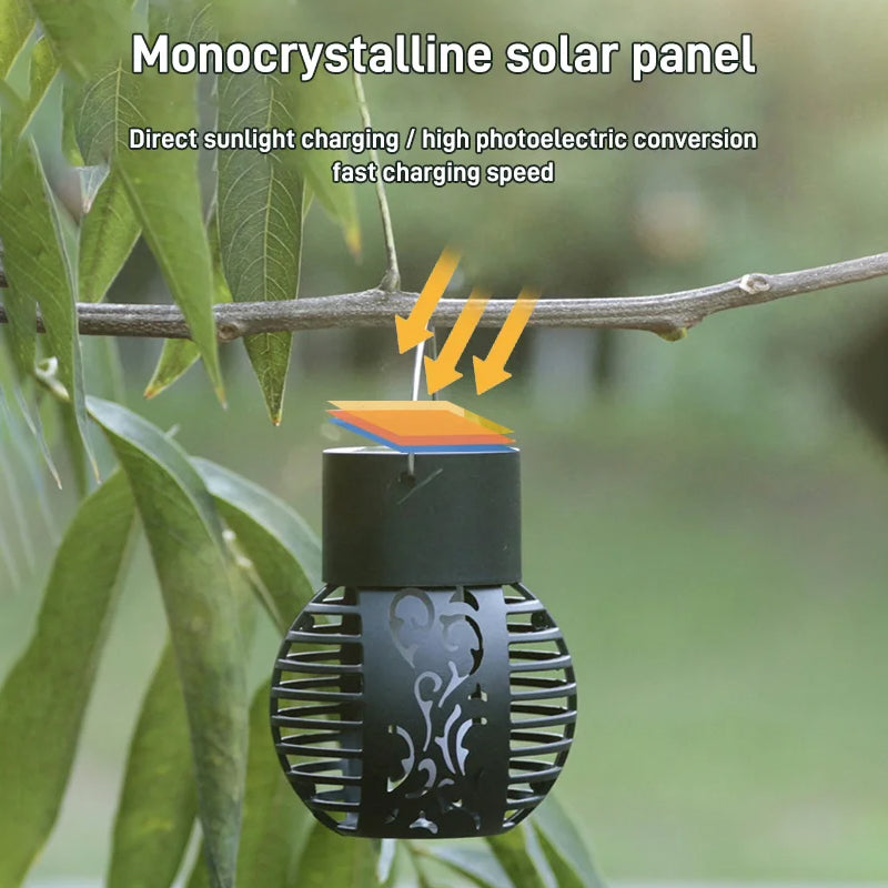 Solar Simulering Flamme Henge Lampe | Luvikno