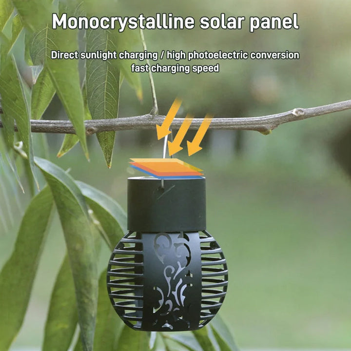 Solar Simulering Flamme Henge Lampe | Luvikno