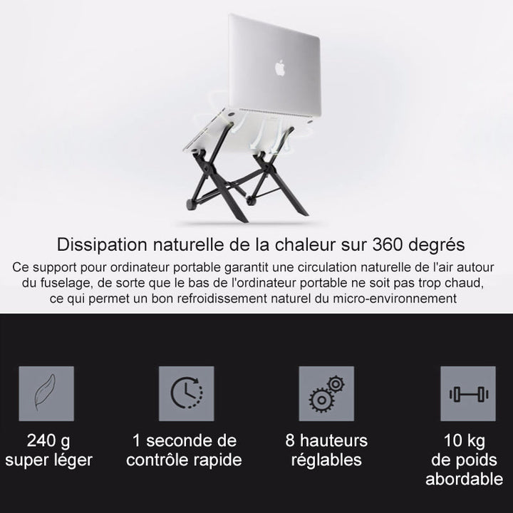 Ciaovie støtte justerbart for laptop | luvikno