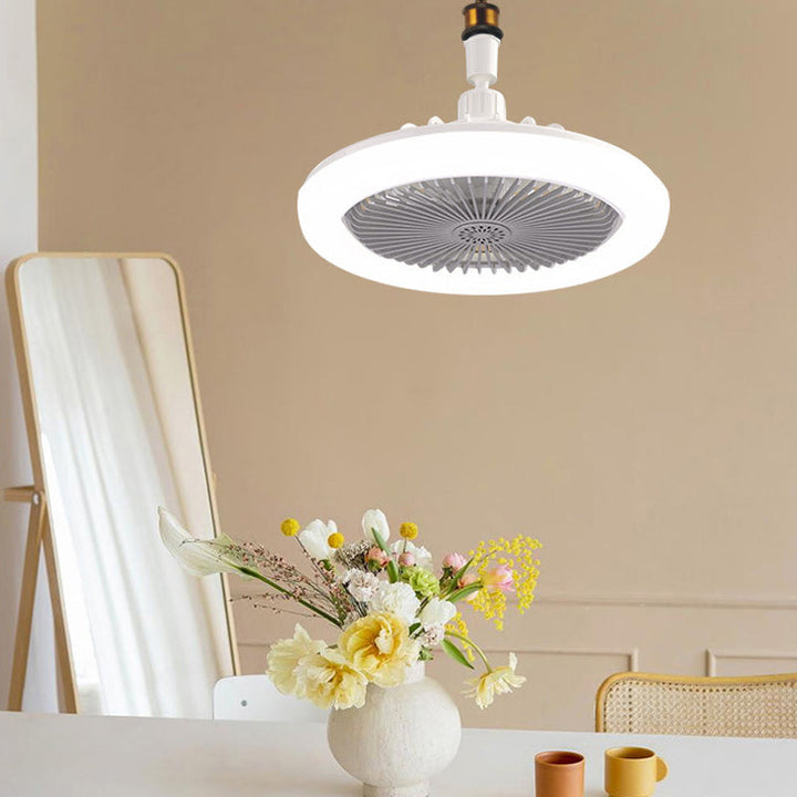 2-i-1 Aromaterapi LED Vifte Lampe | Luvikno