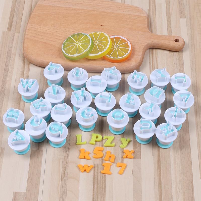 Alphabet Fondant Plunger Cutter | Luvikno