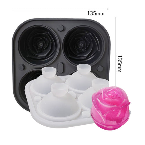 4-roms stor rose isbitform | Luvikno
