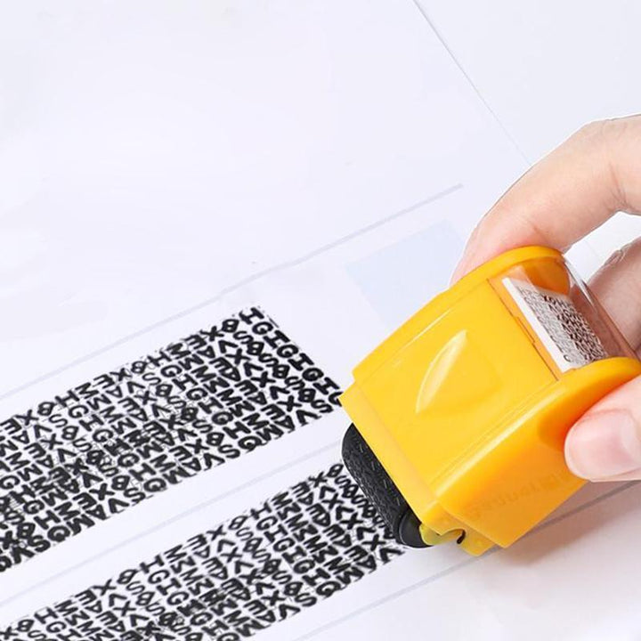 Identitets tyveri beskyttelse personvern segl roller stempel | Luvikno