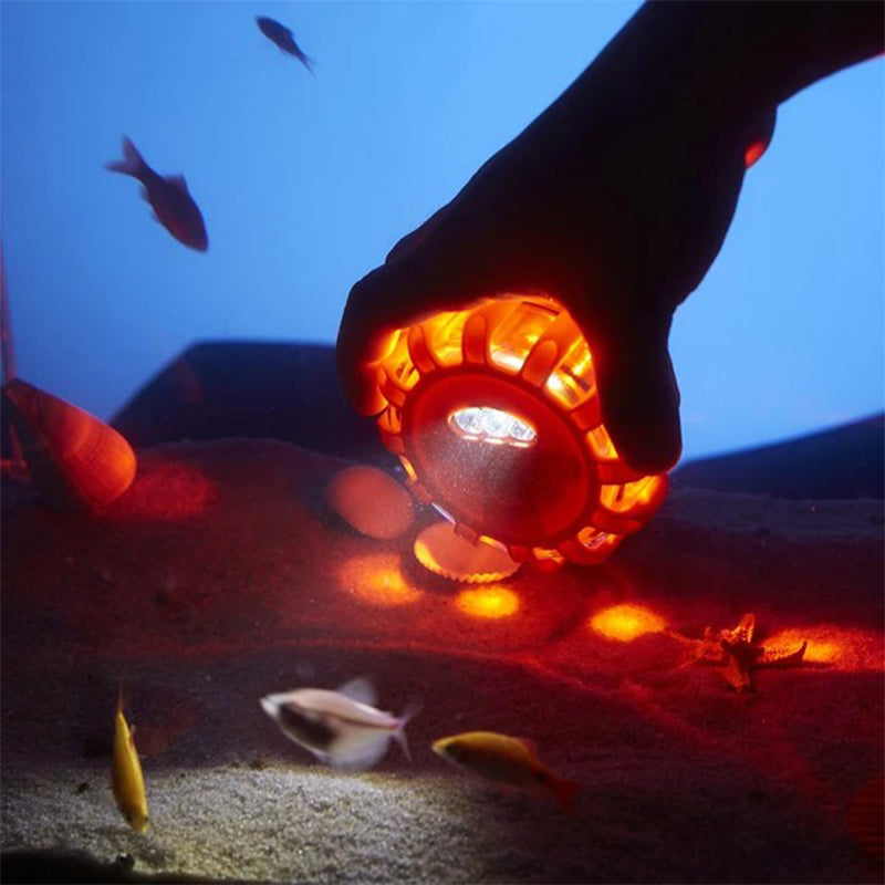 Blinkende varselslys med LED | Luvikno