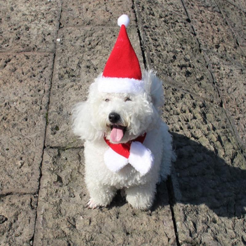 Juledekorasjon Santa-hat med skjerf | Luvikno