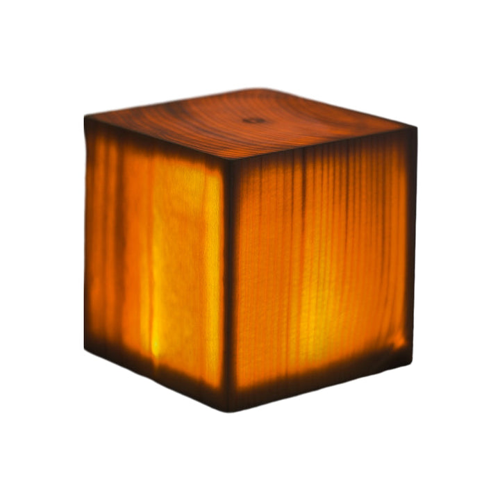 Stilig LED Bordlampe - WoodGlow | Luvikno