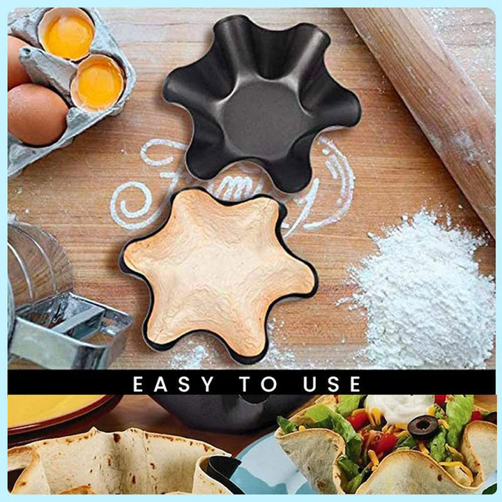 Petal Formet Karbonstål Baking Bowl | Luvikno