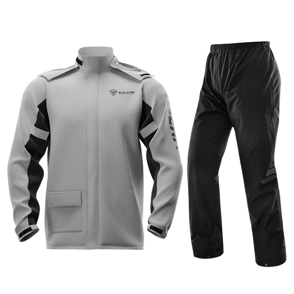 Luvik | Unisex Motorsykkel Regnjakke - vanntett og pustende - Lett design