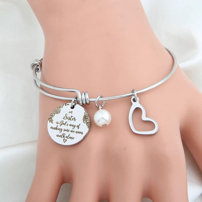 Luvikno | Never walk alone - Søster armbånd