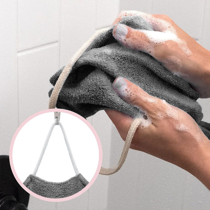 Stretchable Back Rub Badetørkle | Luvikno