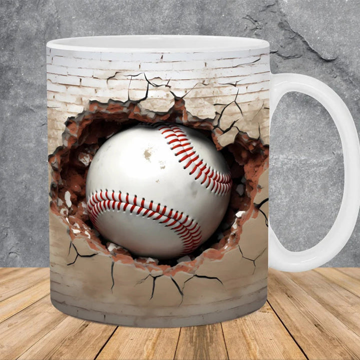 Ball Print Mug | Luvikno