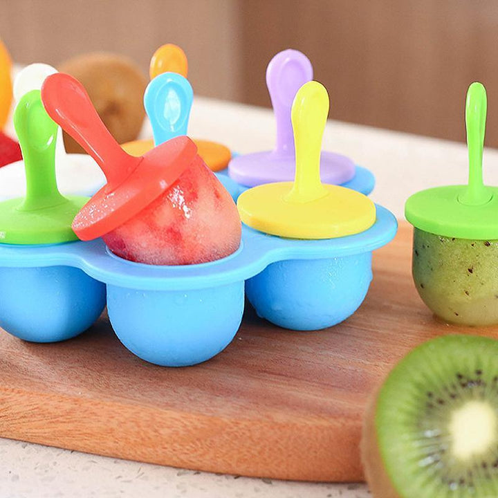 Mini silikon iskrem mold sett | Luvikno
