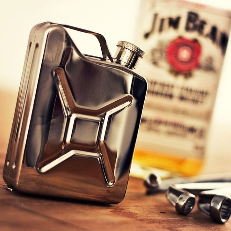🥃Bærbar Whiskey Flaske | Luvikno