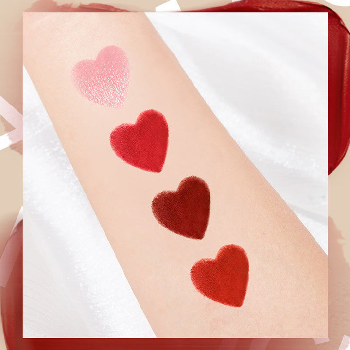 Lipstick Set Velvet Matte med Glamour Kjede Håndveske | luvikno