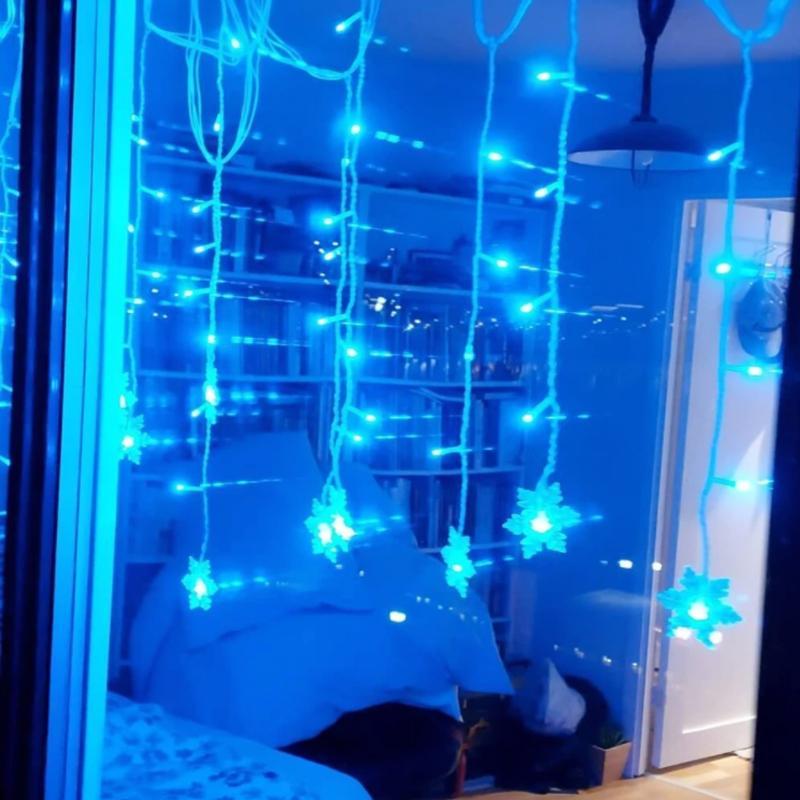 Dekorative LED Snøfnugg Lys | Luvikno