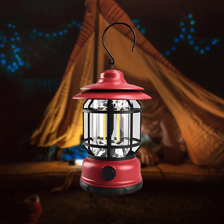 Retro-Style Smart Portable Lampe for Innendørs & Utendørs Bruk Charm | Luvikno
