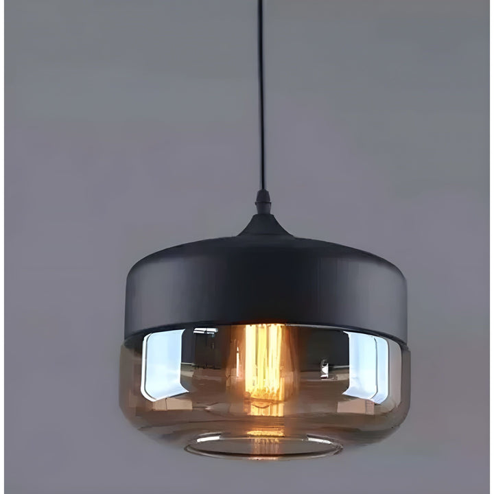 LED Pendellampe laget av glass - Moderne, skandinavisk design for stilige oppholdsrom | Luvikno