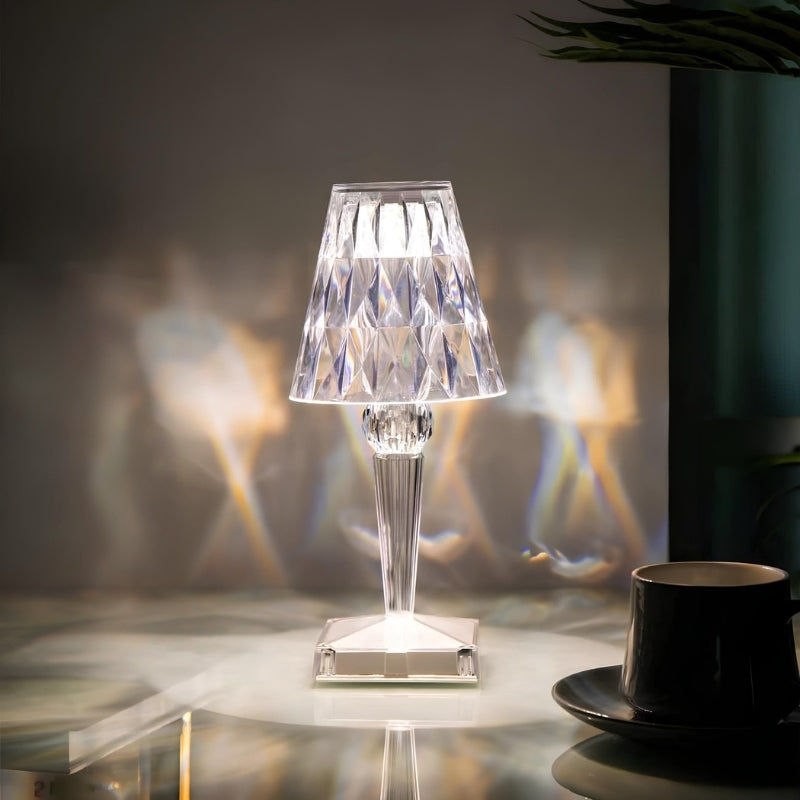 Krystallampe med berøringskontroll - LumeCrystal | Luvikno