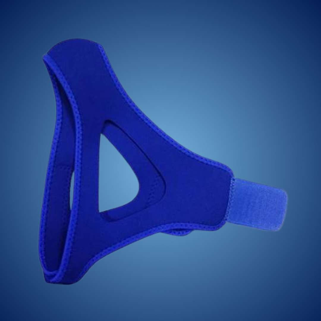 QuietNight | Anti Snoring Chin Strap – Søvnapné Lettelse – Pustende & Justerbar – For Voksne Som Søker Bedre Søvn Luvikno
