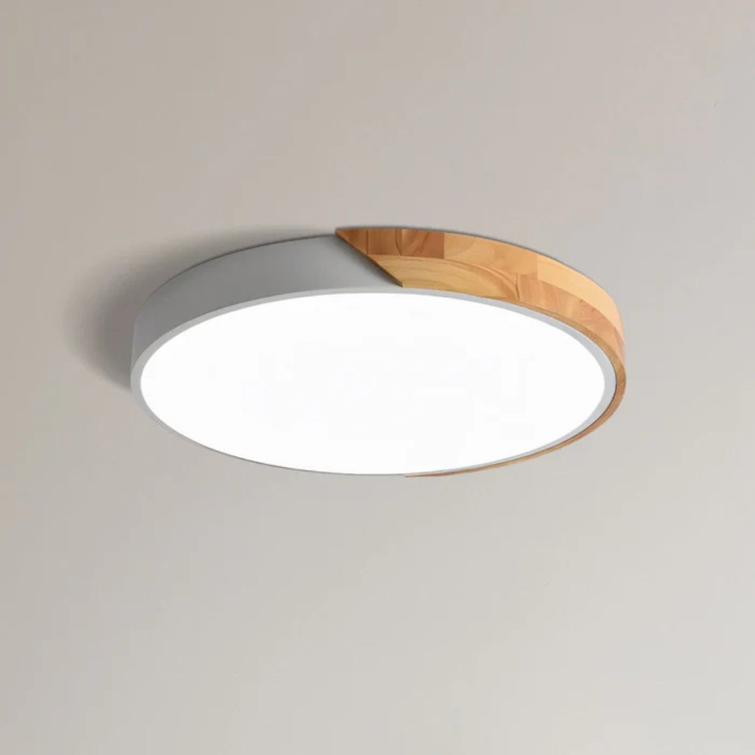 Luvikno | Delos – Skandinavisk Tre LED Taklampe | Moderne Energi-Effektiv Innendørs Belysning