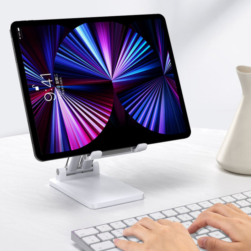Luvikno | Justerbar Ergonomisk Sammenleggbar Tablet/Telefon Stativ