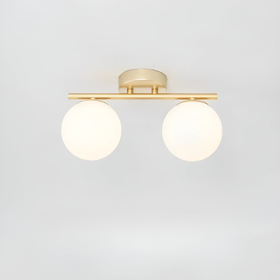LED taklampe laget av glass – Nordisk design | For stue & soverom | Luvikno