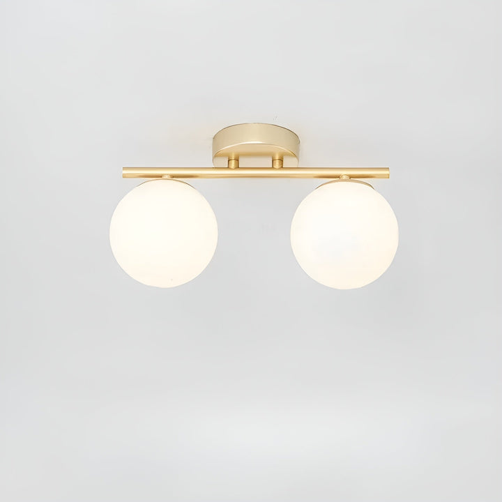 LED taklampe laget av glass – Nordisk design | For stue & soverom | Luvikno