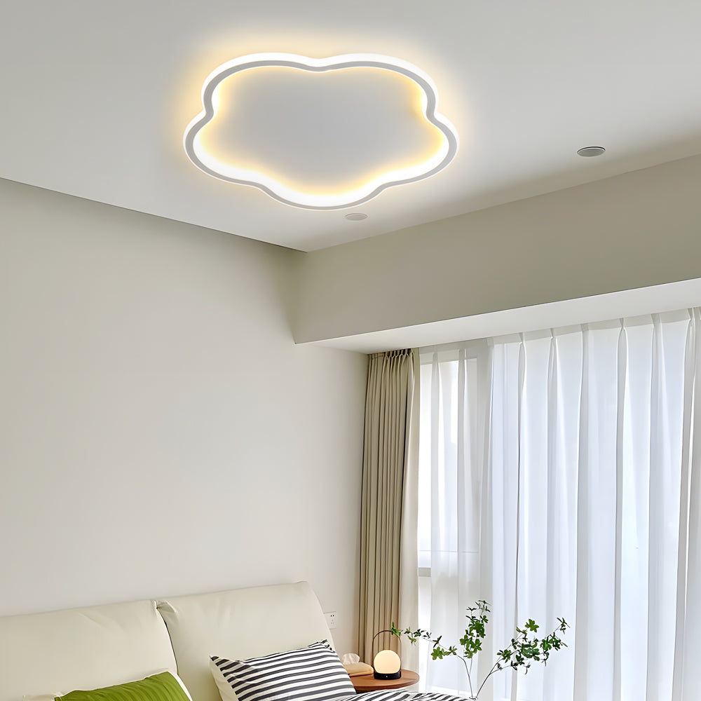 Nordisk taklampe i pentagramdesign – aluminum taklampe for soverom | Luvikno