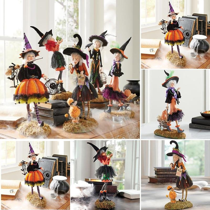 Halloween heks Harpiks Ornament | Luvikno
