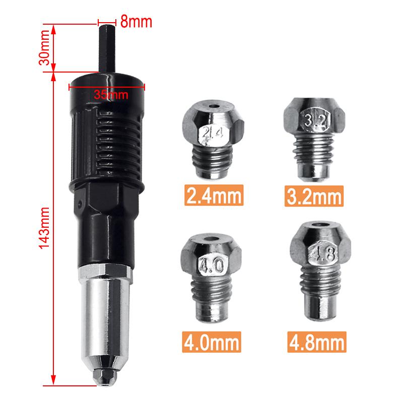 Profesjonelt Nietensang-Adapter-Kit | Luvikno