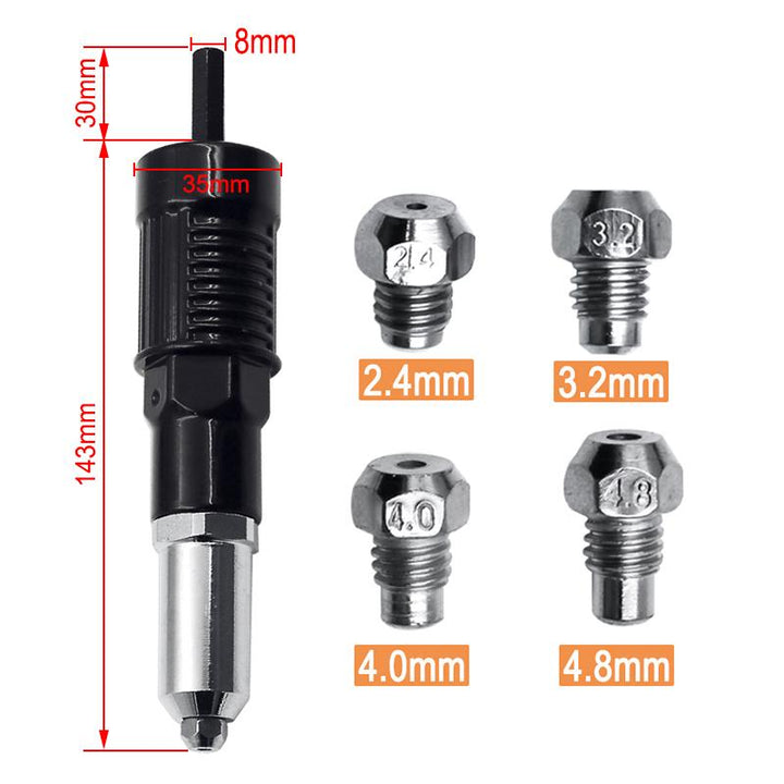 Profesjonelt Nietensang-Adapter-Kit | Luvikno