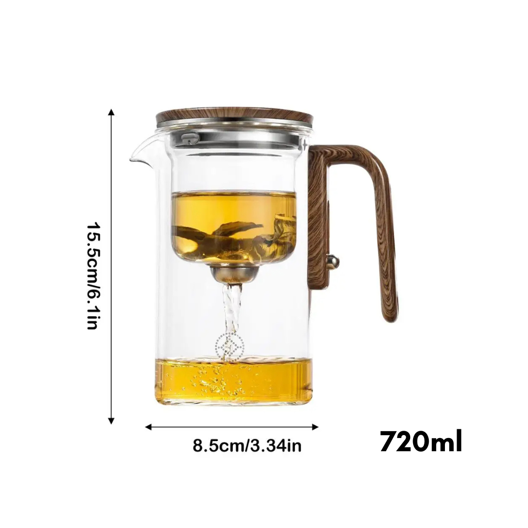 Luvikno | Stilfull Gjennomsiktig Tekanne – ClearBrew